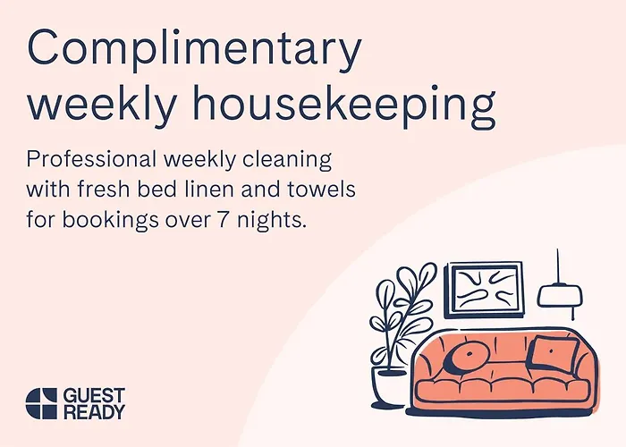 Lejlighed Guestready - An Urban Retreat With River View *